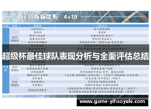 超级杯最佳球队表现分析与全面评估总结