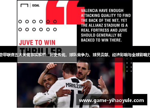 意甲联赛五大关键事实解析：历史传统、球队竞争力、球员贡献、经济影响与全球影响力